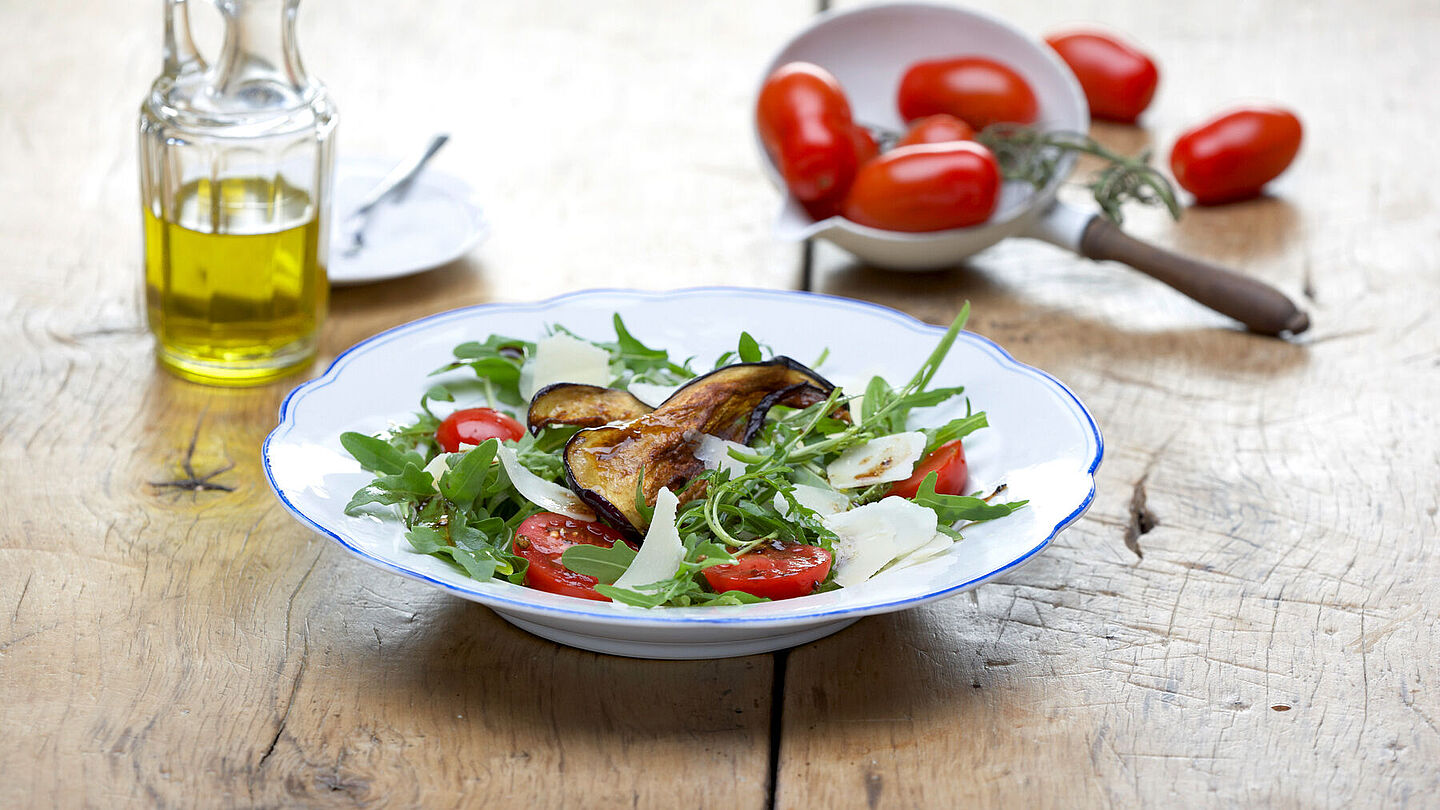 Leckere Rezeptidee - Rucolasalat