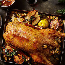 Gefüllte Weihnachtsgans Gefüllte Weihnachtsgans