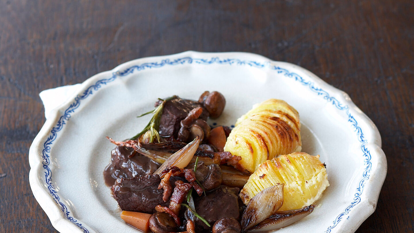 Boeuf Bourguignon &amp; Gratin Dauphinois - genussvoll kochen