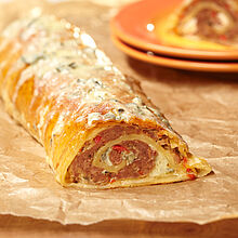 Saint Agur-Hackstrudel - leckere Rezeptidee