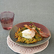 Knusprige Kartoffel-Zucchini-Rösti - genussvoll kochen